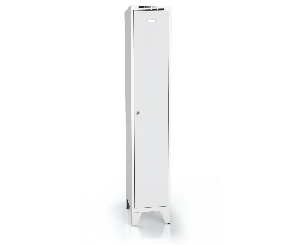 Cloakroom locker ALDUR 1 with feet 1920 x 350 x 500